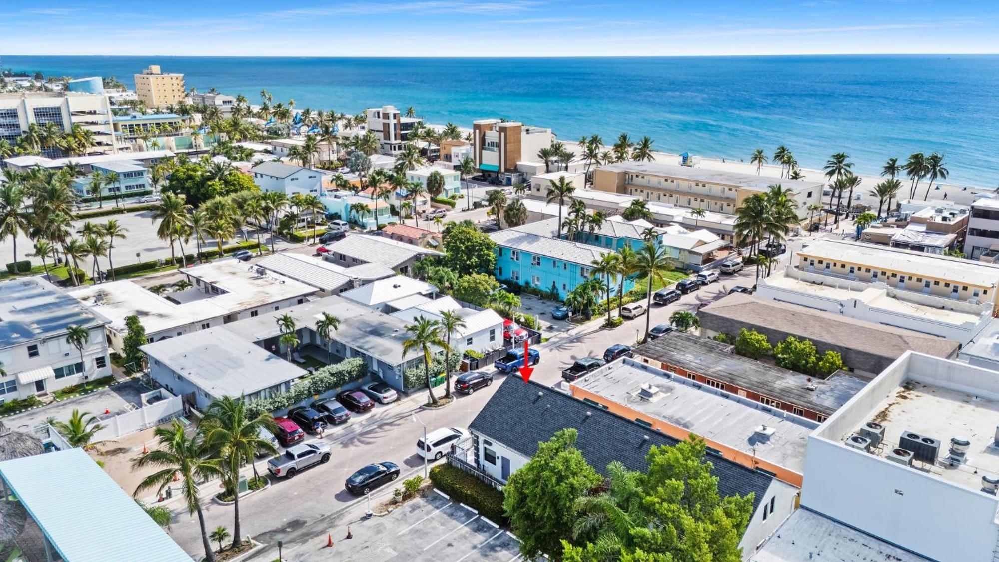 Oceanside Boutique Loft Apt Cozy Beach Unit # 7 ฮอลลีวูด ภายนอก รูปภาพ