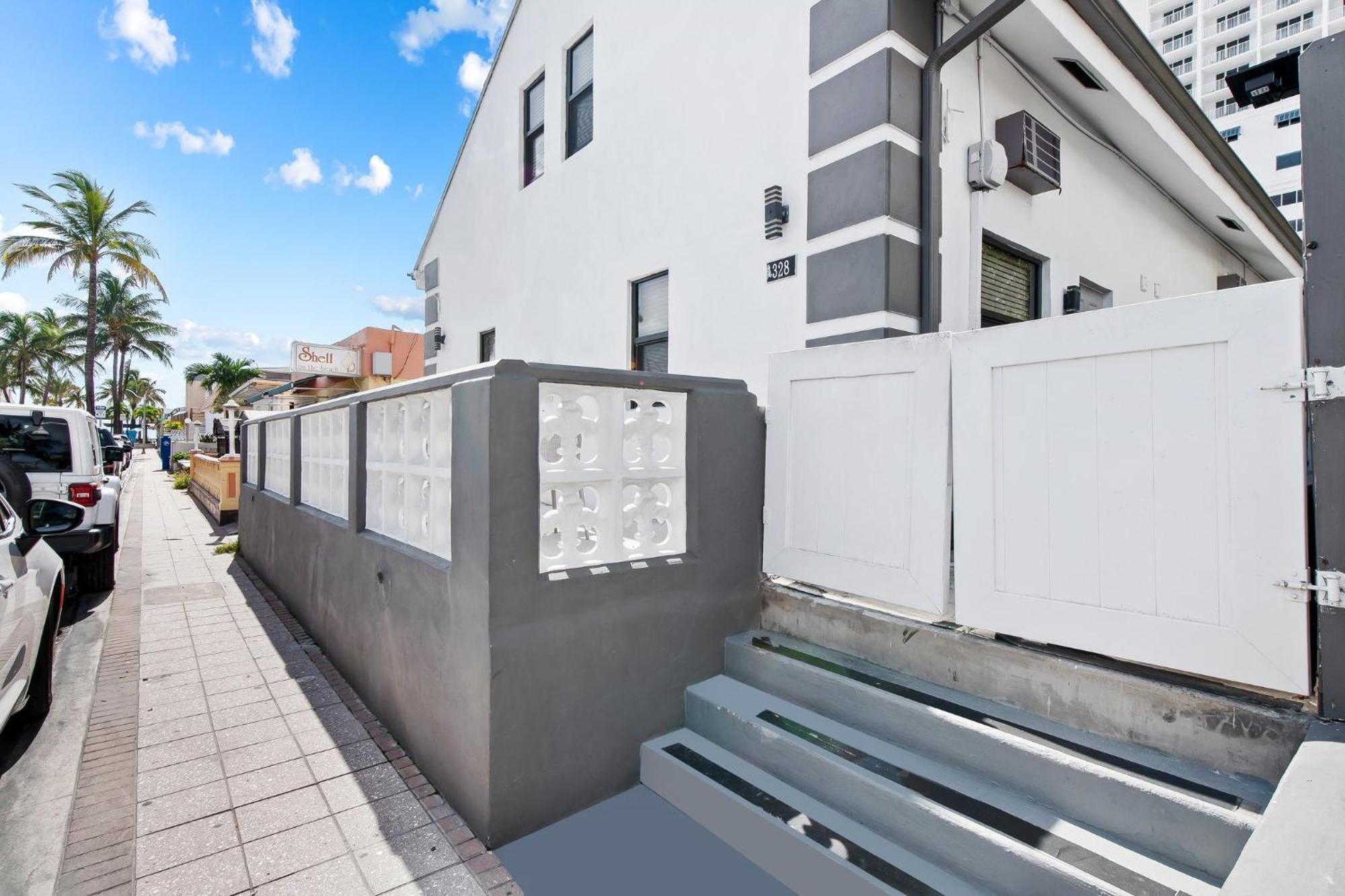 Oceanside Boutique Loft Apt Cozy Beach Unit # 7 ฮอลลีวูด ภายนอก รูปภาพ